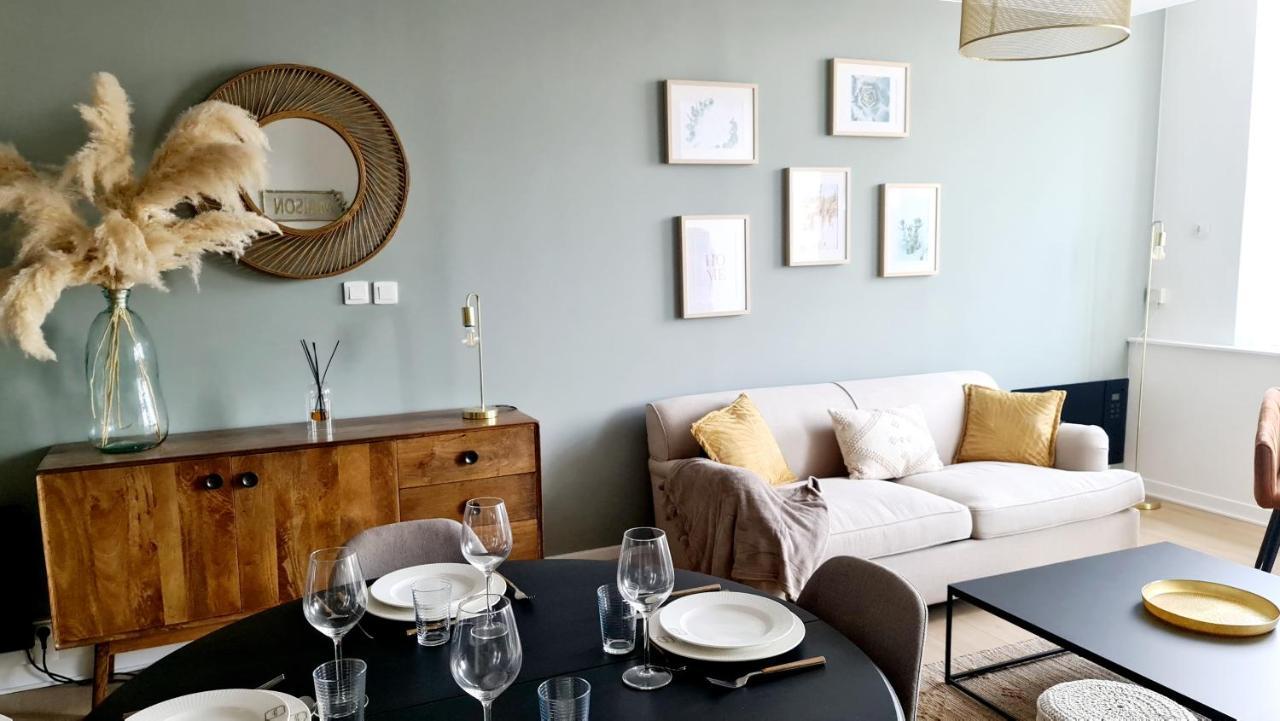Garibaldi De Calais Fonctionnelle Nouvelle Renovation Jardin Prive Apartment ภายนอก รูปภาพ
