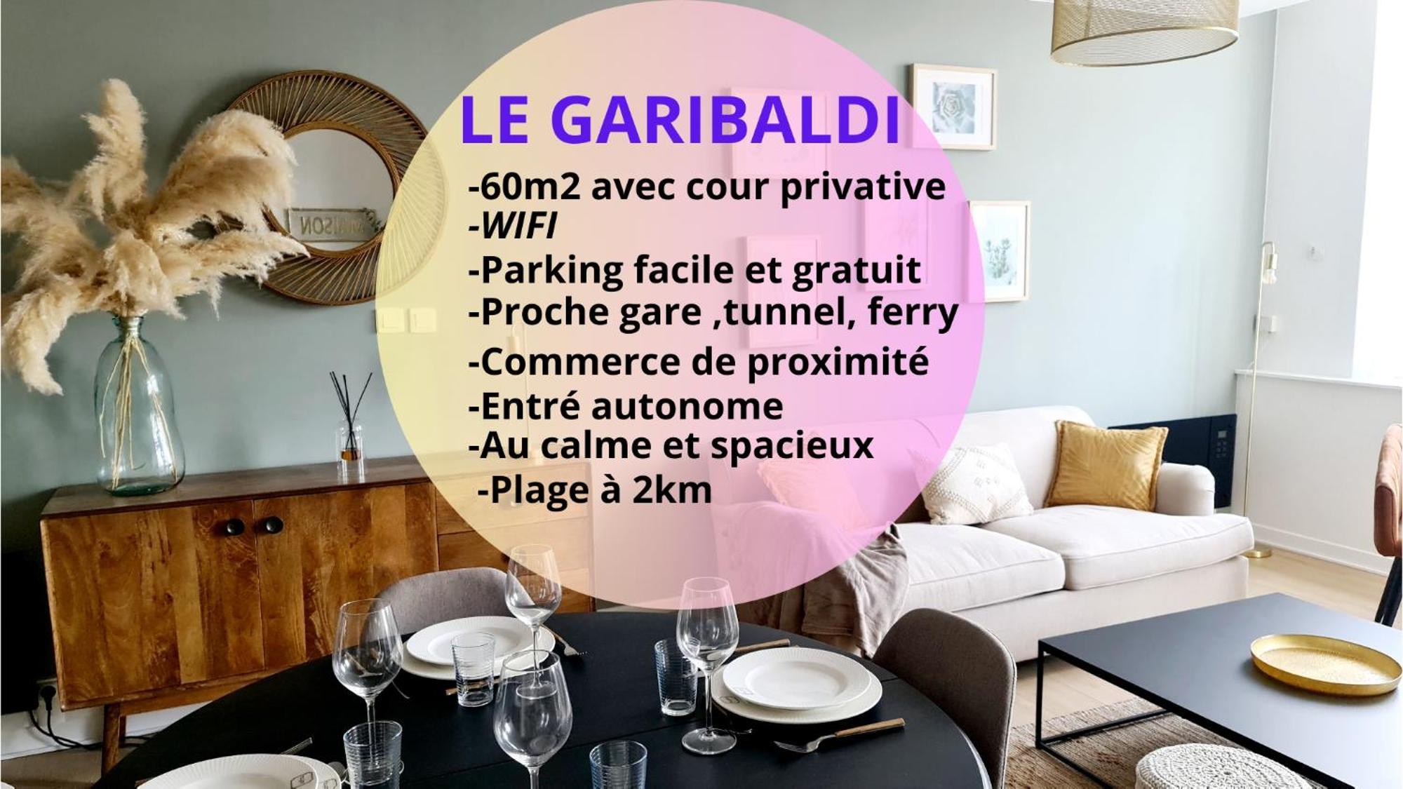 Garibaldi De Calais Fonctionnelle Nouvelle Renovation Jardin Prive Apartment ภายนอก รูปภาพ