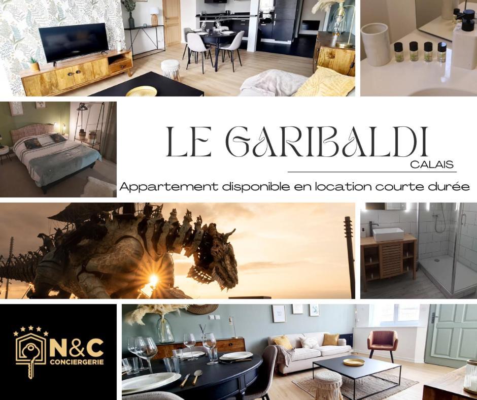 Garibaldi De Calais Fonctionnelle Nouvelle Renovation Jardin Prive Apartment ภายนอก รูปภาพ